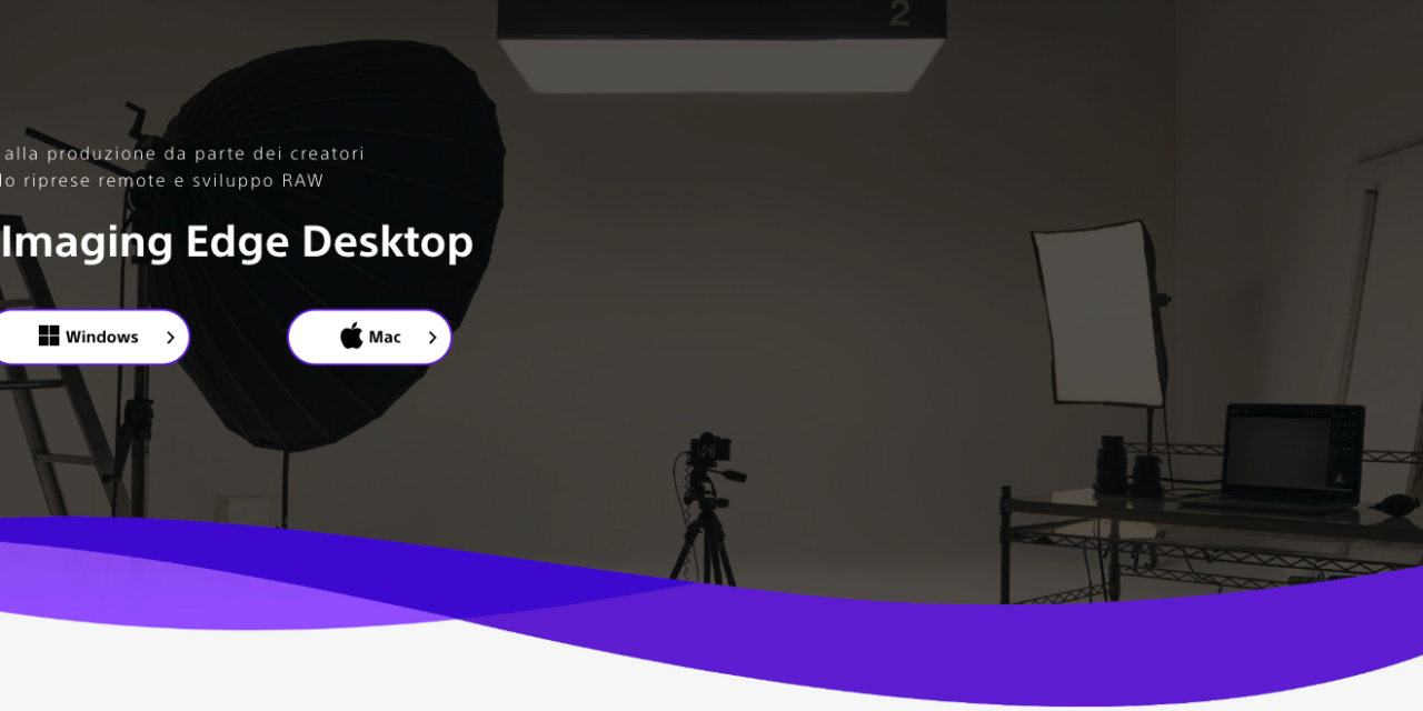Imaging Edge Desktop 4.1: supporto Sony A7R VI e tethering più veloce su Mac