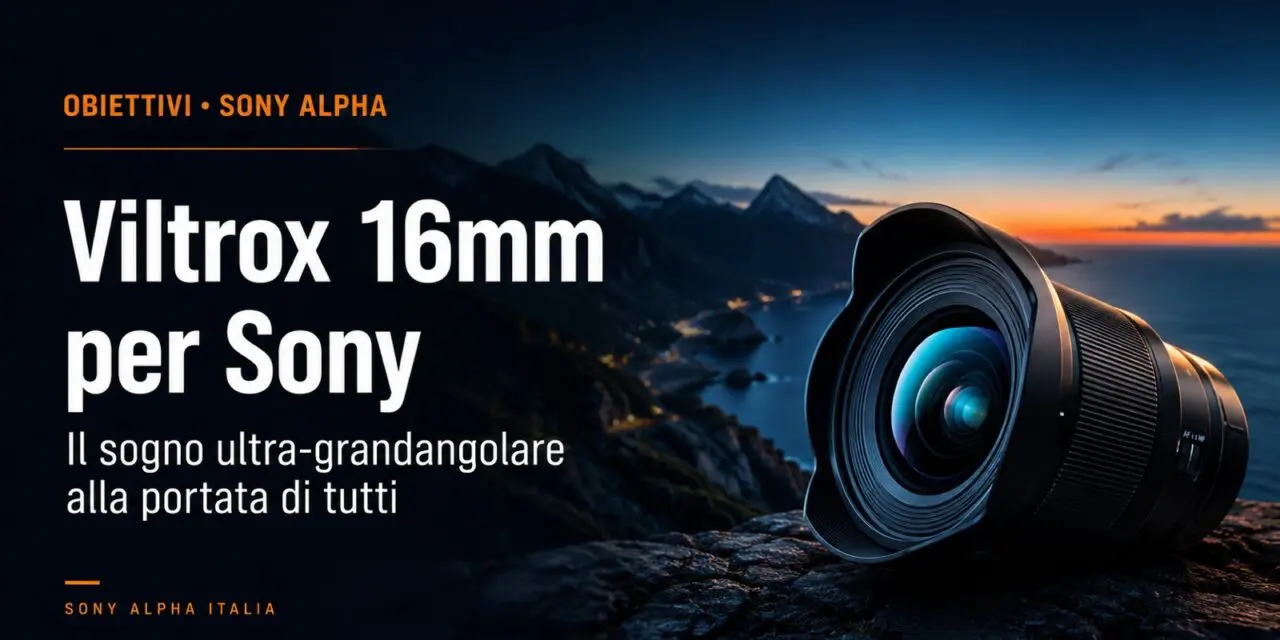 Viltrox 16mm per Sony: Un Sogno Wide-Angle alla Portata di tutti